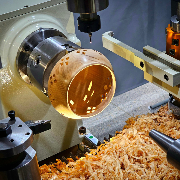 کاسه تراشی با دستگاه سی ان سی خراطی